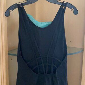 Black dress with back detail